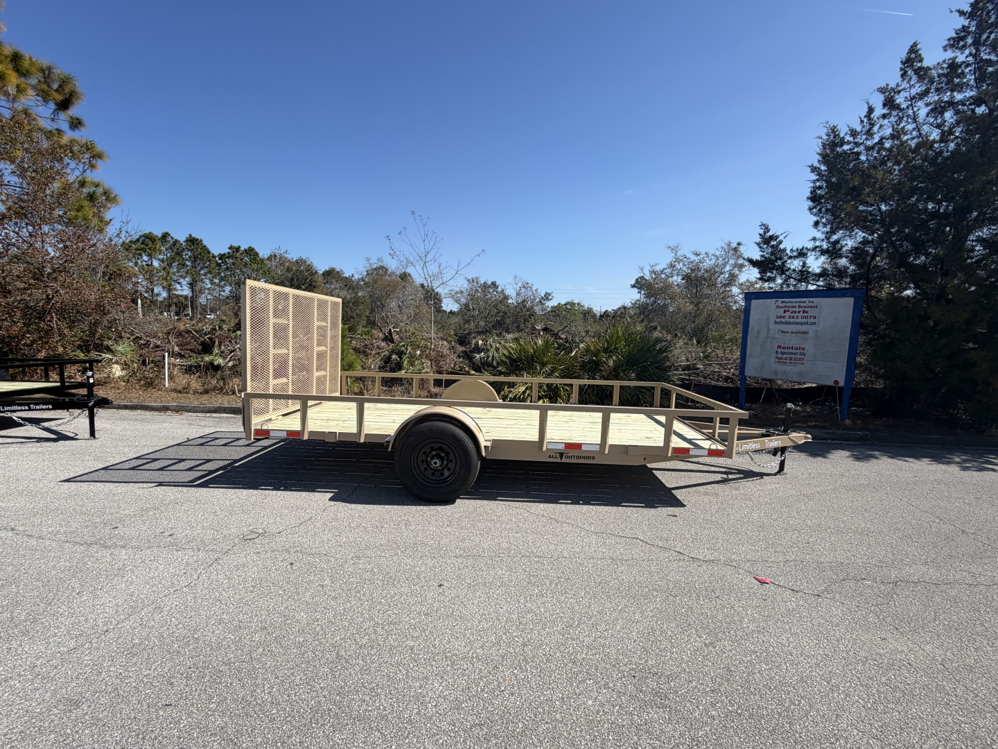 New 2026 Limitless Trailers 5K 7X14 Utility Trailer