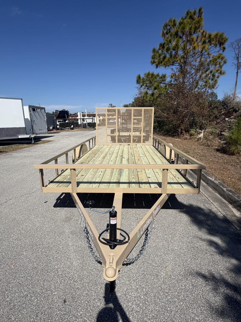 New 2026 Limitless Trailers 5K 7X14 Utility Trailer