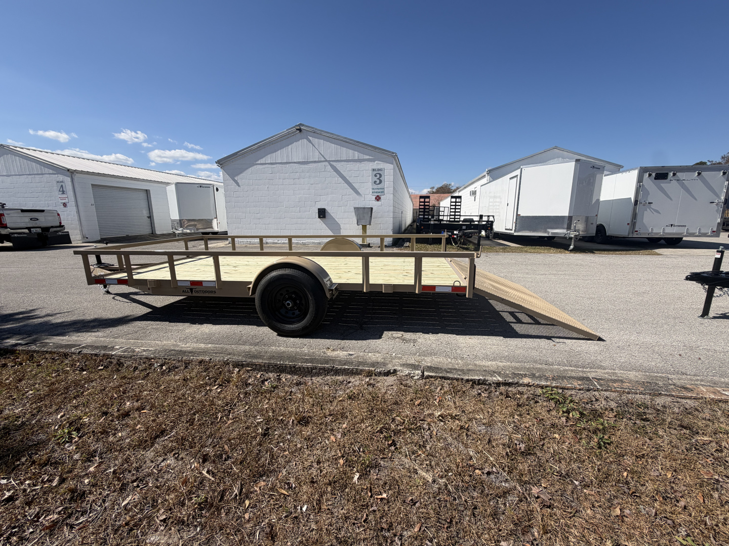 New 2026 Limitless Trailers 5K 7X14 Utility Trailer