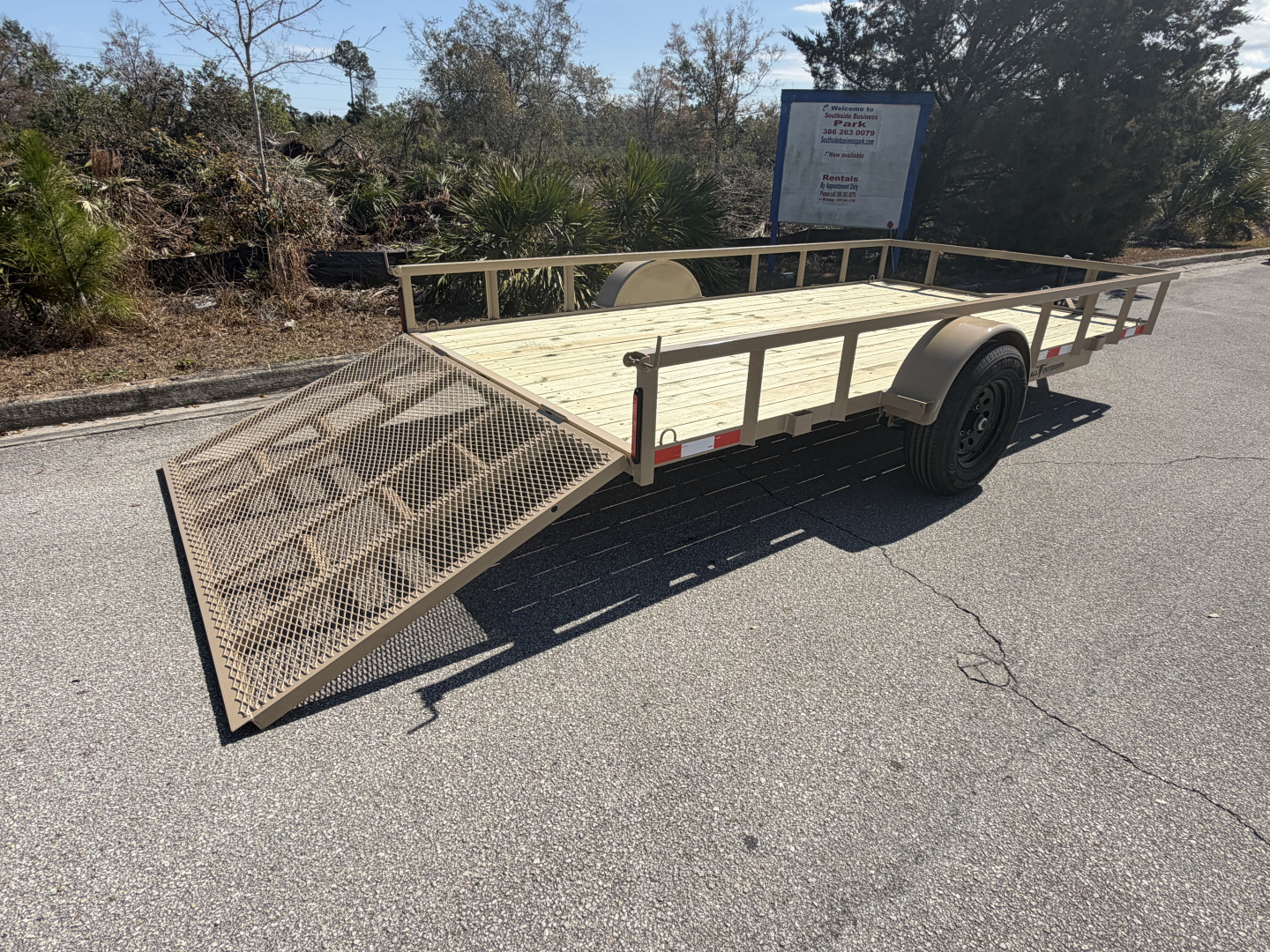 New 2026 Limitless Trailers 5K 7X14 Utility Trailer