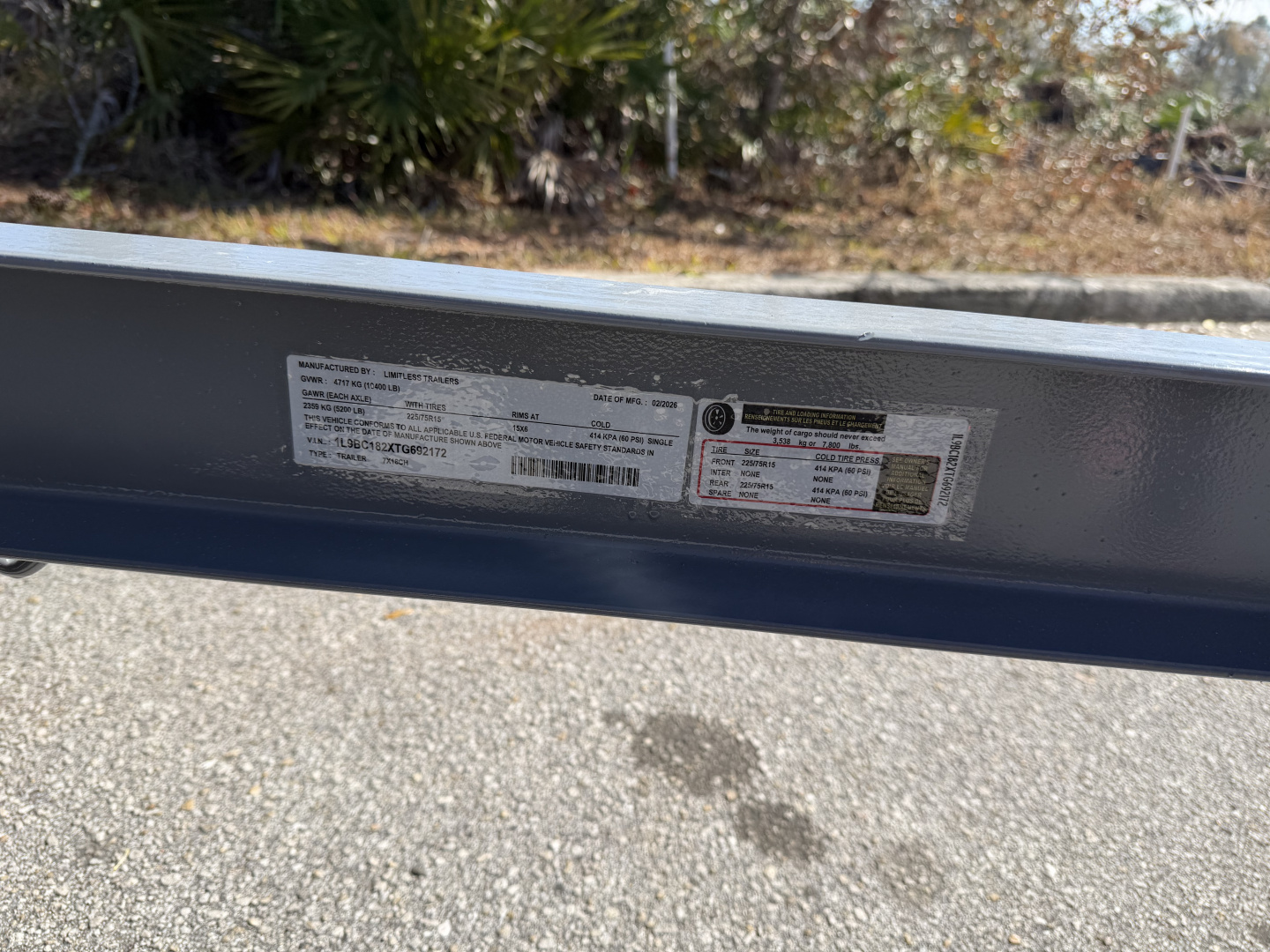 New 2026 Limitless Trailers 7X18CH 10K Car Hauler