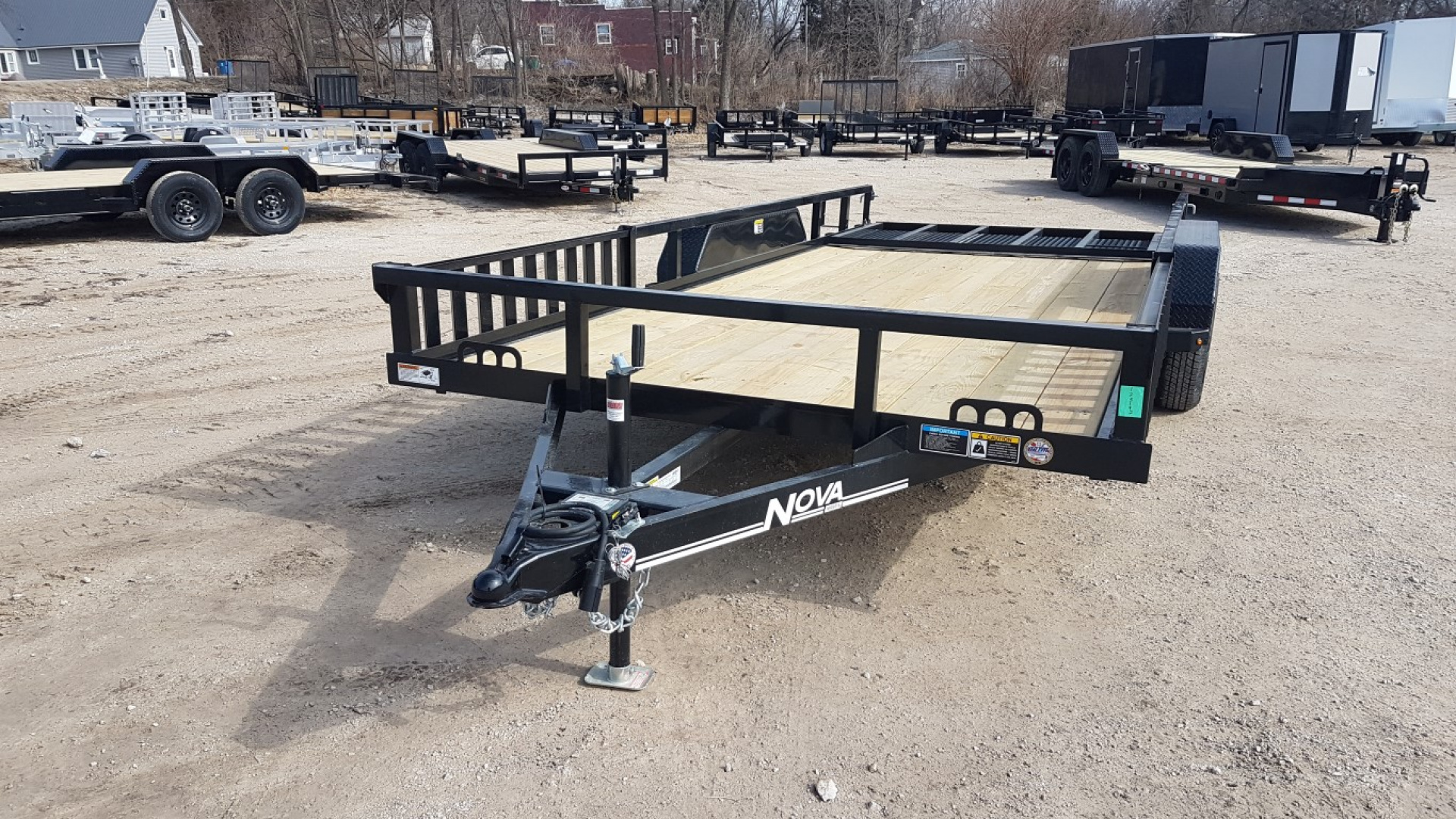 New 2026 Midsota 82x18 ATV Utility Trailer 7K