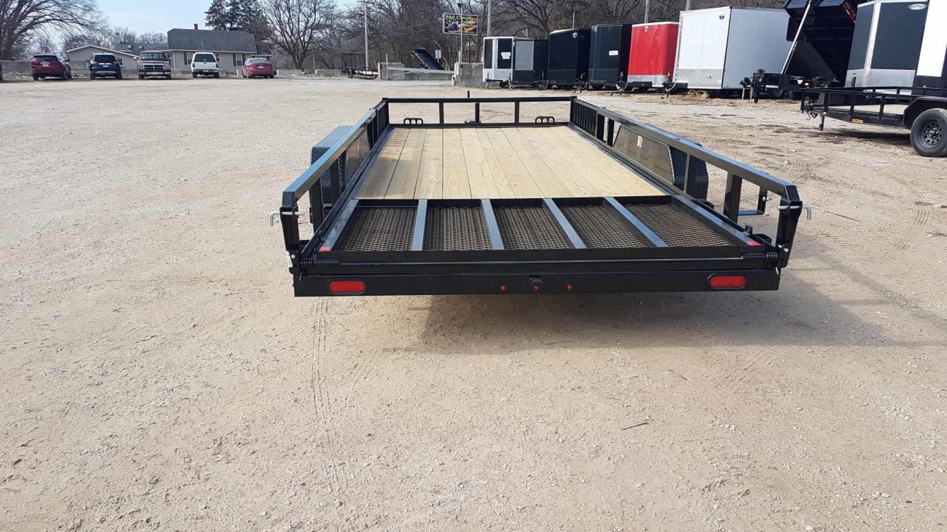 New 2026 Midsota 82x18 ATV Utility Trailer 7K