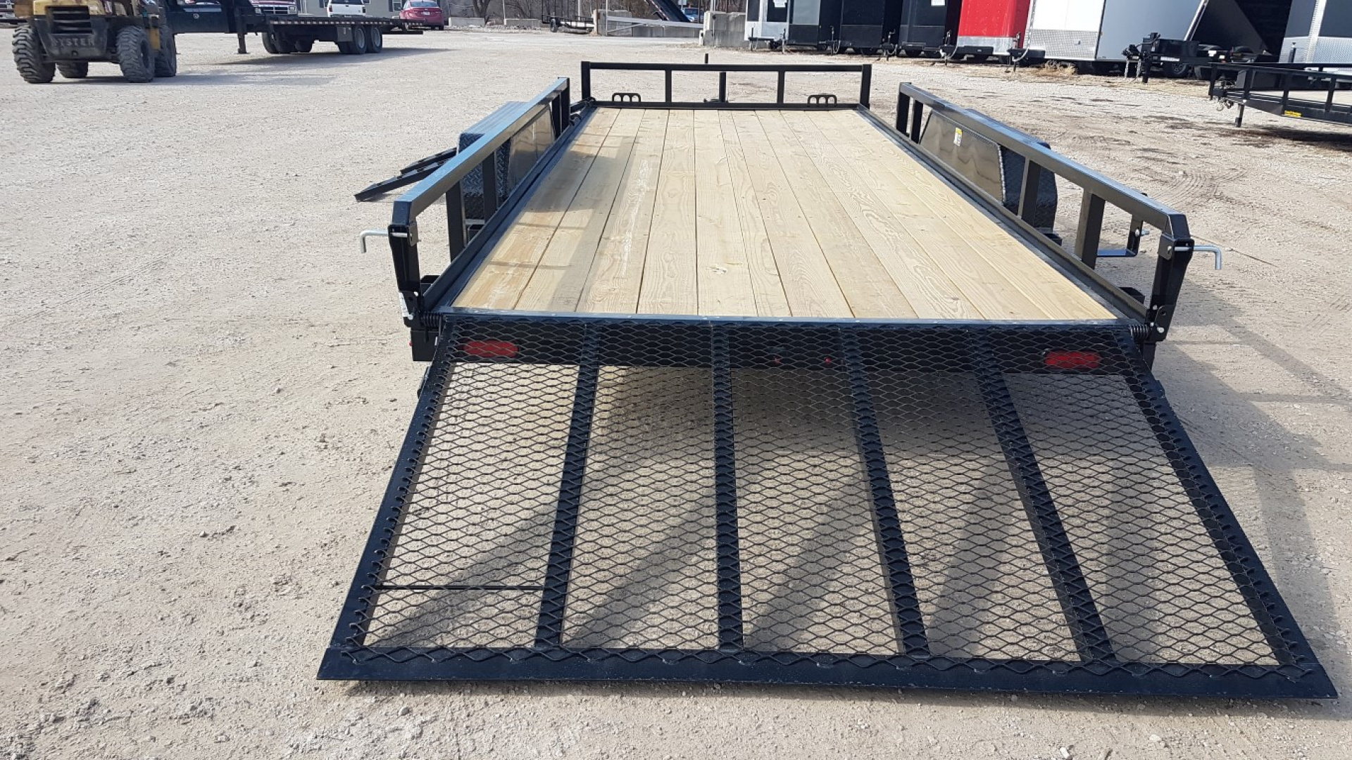 New 2026 Midsota 82x18 ATV Utility Trailer 7K