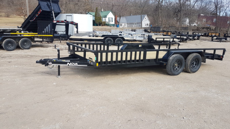 New 2026 Midsota 82x18 ATV Utility Trailer 7K