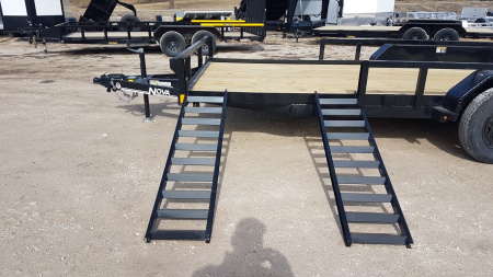 New 2026 Midsota 82x18 ATV Utility Trailer 7K