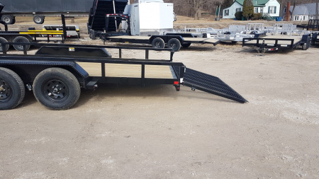 New 2026 Midsota 82x18 ATV Utility Trailer 7K