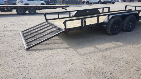 New 2026 Midsota 82x18 ATV Utility Trailer 7K