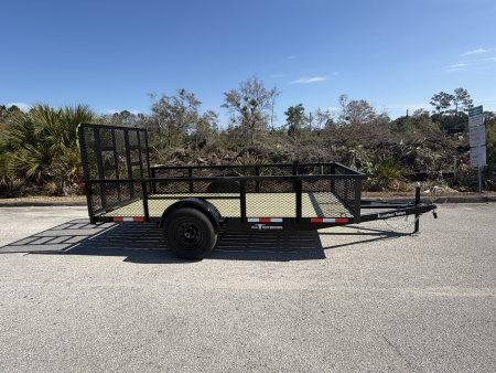 New 2026 Limitless Trailers 6X12 5K 2' Mesh Sides Utility Trailer