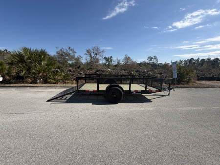 New 2026 Limitless Trailers 6X12 5K 2' Mesh Sides Utility Trailer