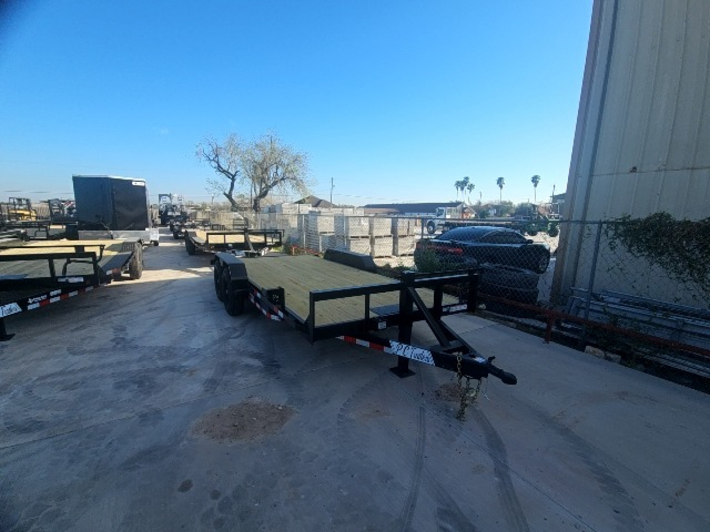 New 2026 P&C Trailers 83X18 Flatbed Trailer