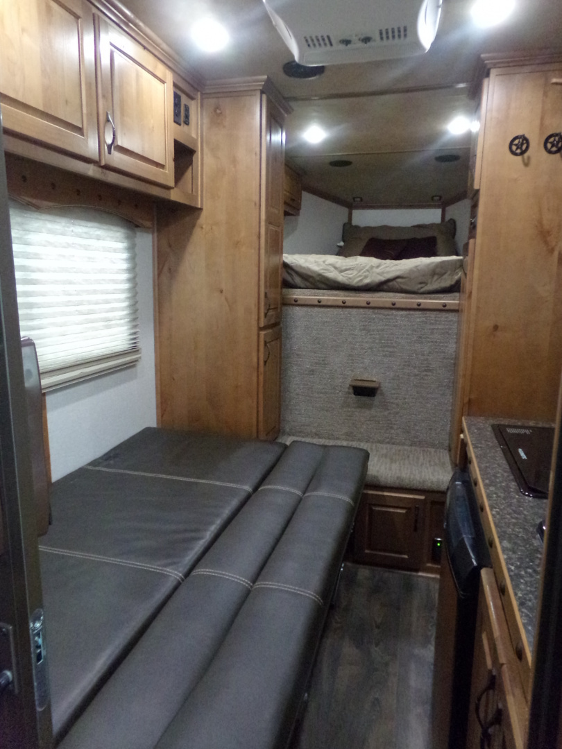 Used 2023 Trails West Classic 10x10 Side Tack Horse Trailer