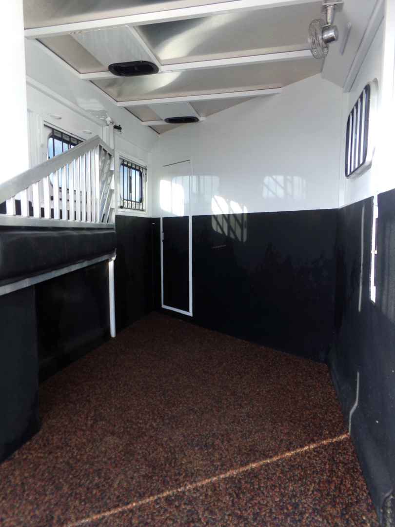 Used 2023 Trails West Classic 10x10 Side Tack Horse Trailer