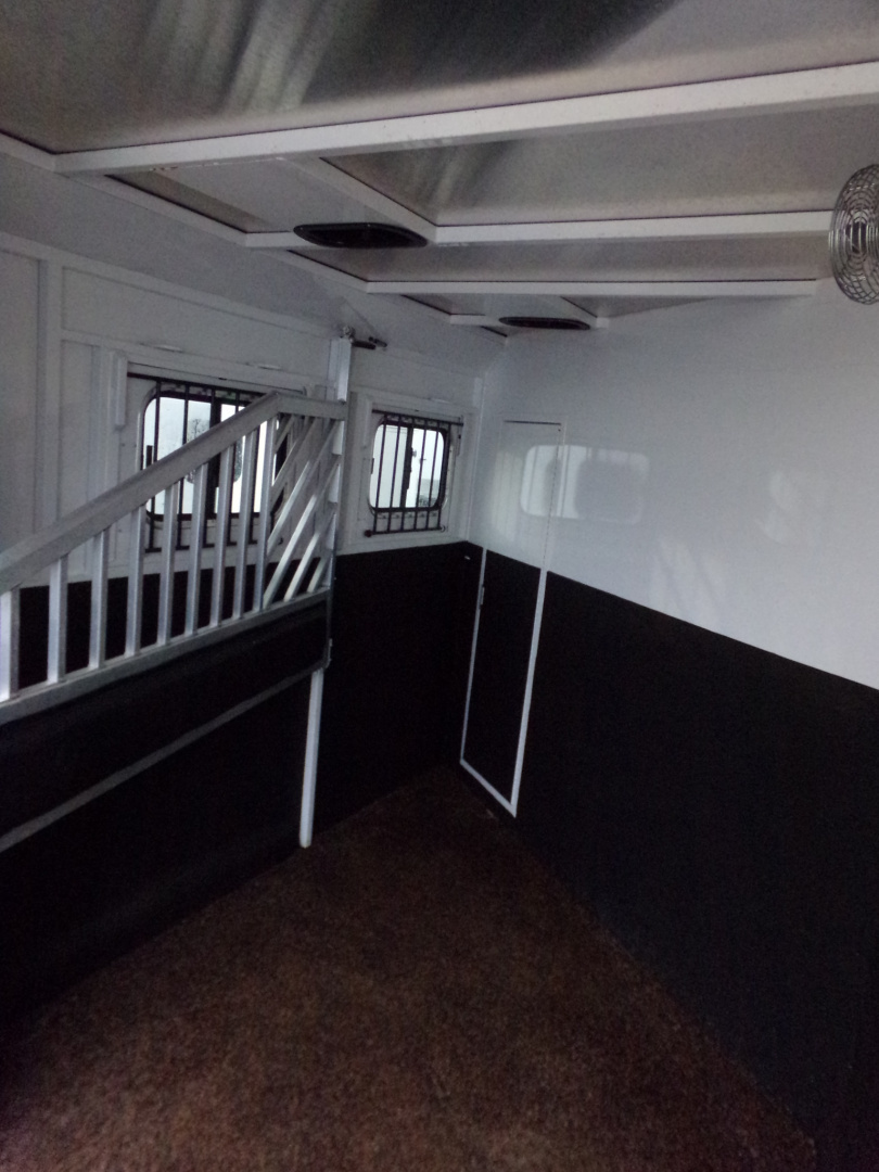 Used 2023 Trails West Classic 10x10 Side Tack Horse Trailer