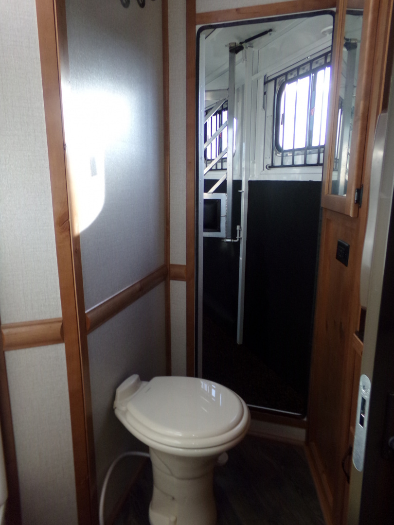 Used 2023 Trails West Classic 10x10 Side Tack Horse Trailer