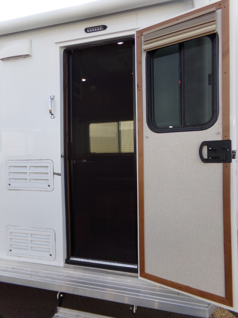 Used 2023 Trails West Classic 10x10 Side Tack Horse Trailer