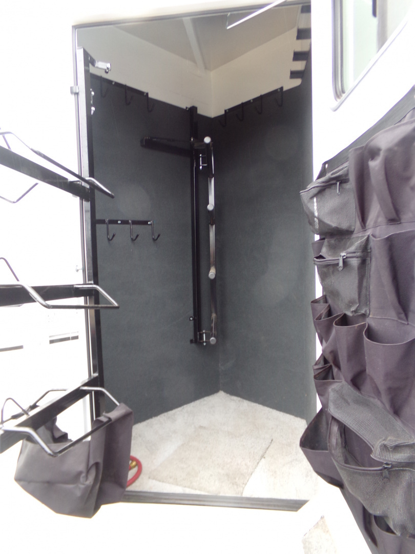 Used 2023 Trails West Classic 10x10 Side Tack Horse Trailer