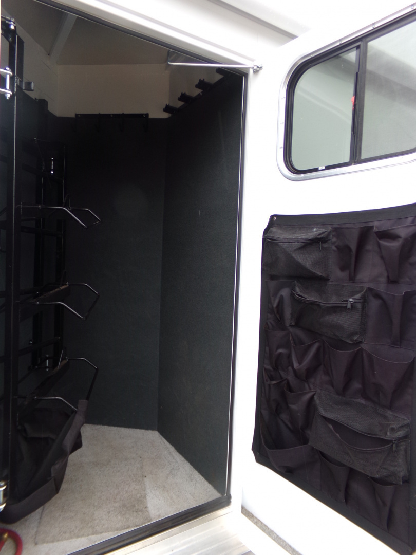 Used 2023 Trails West Classic 10x10 Side Tack Horse Trailer