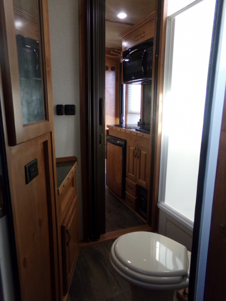 Used 2023 Trails West Classic 10x10 Side Tack Horse Trailer