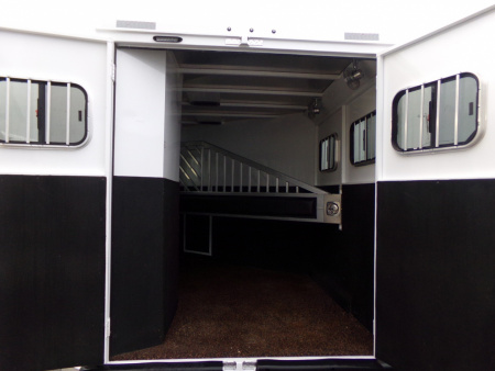 Used 2023 Trails West Classic 10x10 Side Tack Horse Trailer