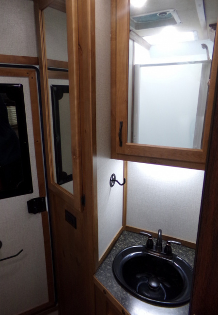 Used 2023 Trails West Classic 10x10 Side Tack Horse Trailer