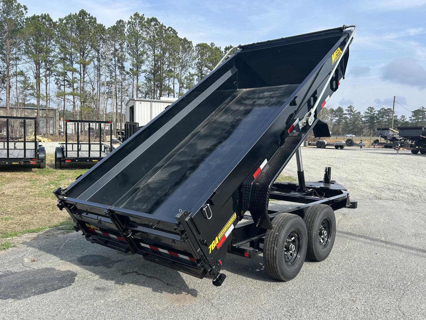 New 2026 Big Tex Trailers 14TDX 5 STAGE TELESCOPIC DUMP TRAILER 7 GAUGE FLOOR ,HYDRO JACK, LONG ARM TARP 14 PLY TIRES