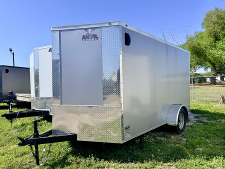 Used 2025 Anvil 7X12 SA Cargo / Enclosed Trailer
