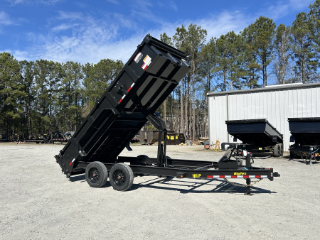 New 2026 Big Tex Trailers 16LP 7x16 Dump Trailer with 8K Axles & 17.5 Tires , #12,550 lbs Payload