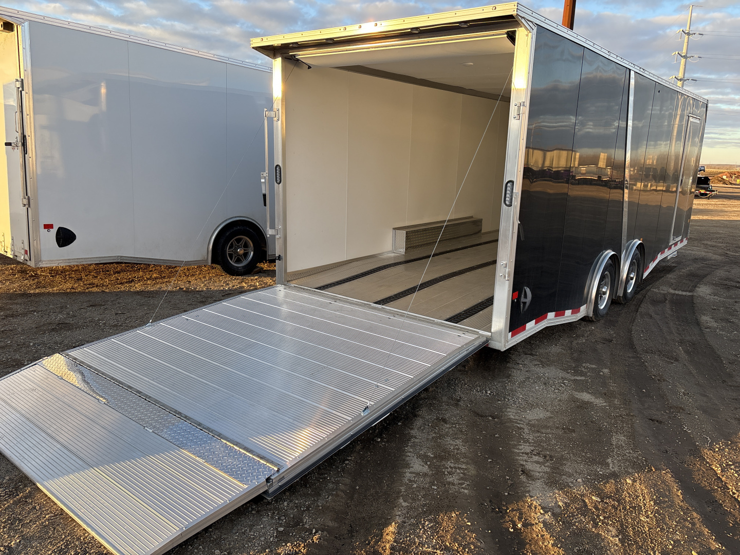 Used 2024 EZ Loader 8.5x24 Cargo / Enclosed Trailer