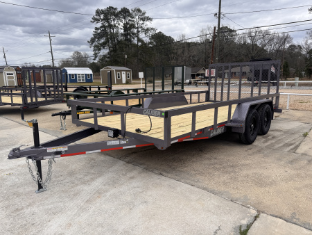 New 2026 Caliber Trailer Mfg 7' x 16' Utility Trailer