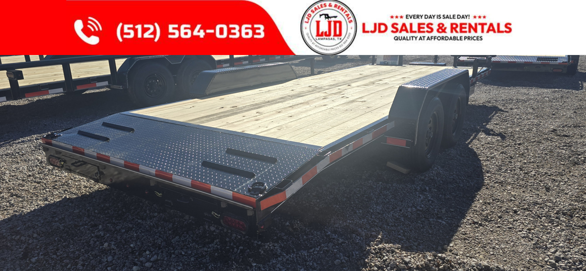 New 2026 Lacosta - 83" x 20' - Trailer Car /Equipment Hauler -