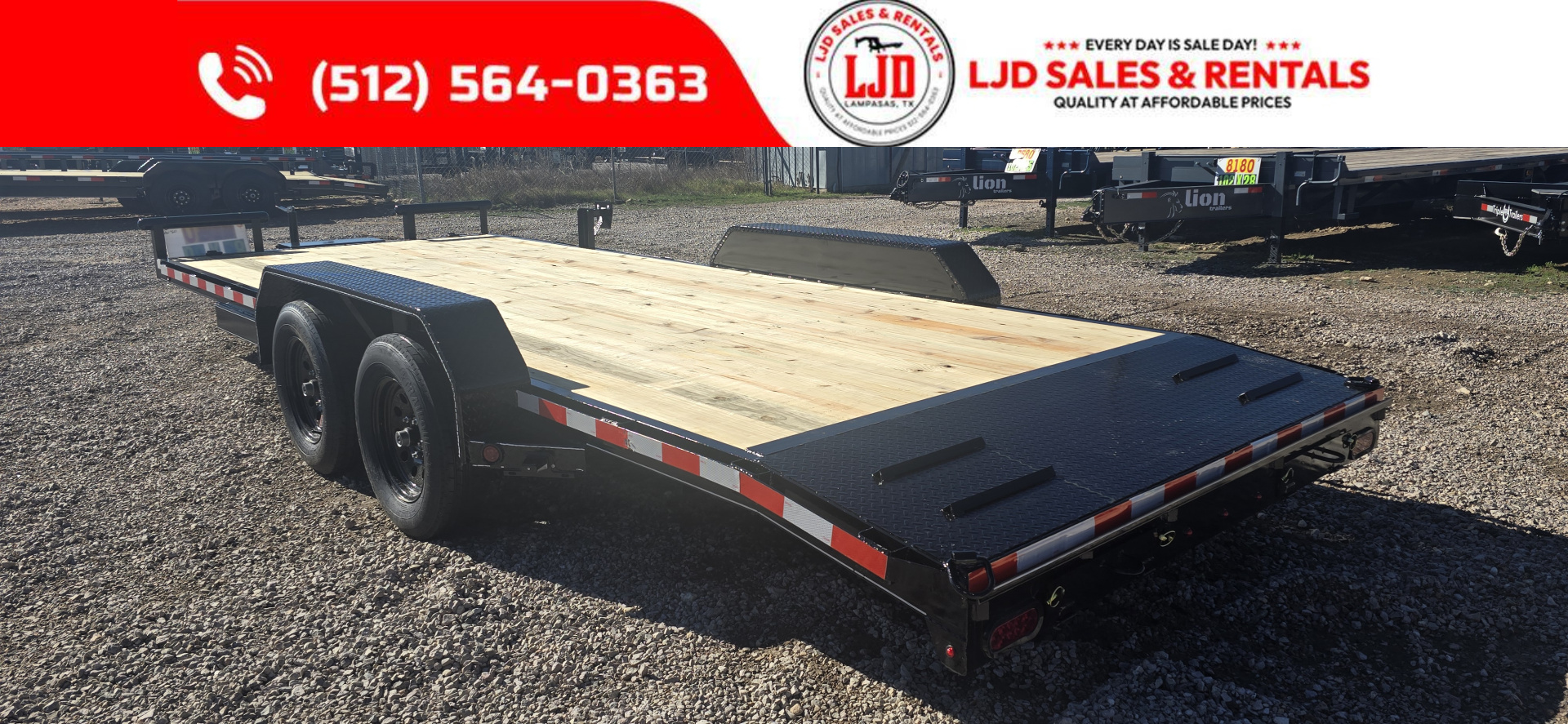 New 2026 Lacosta - 83" x 20' - Trailer Car /Equipment Hauler -