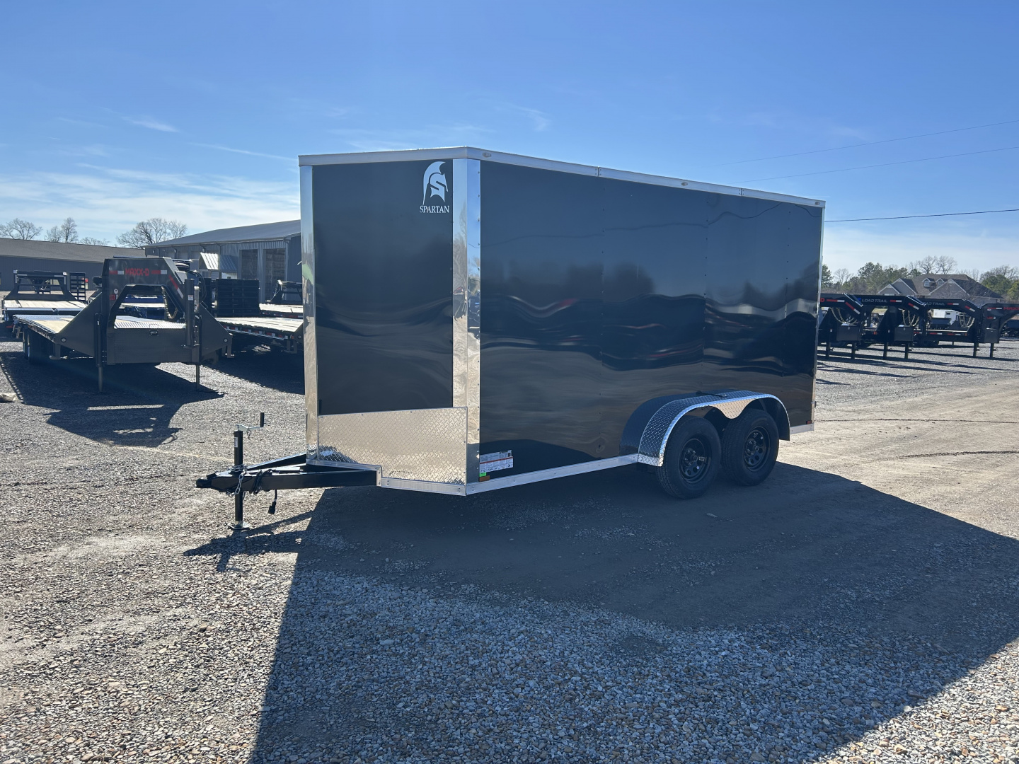 New 2026 Spartan 7'x14' 7k Enclosed Trailer