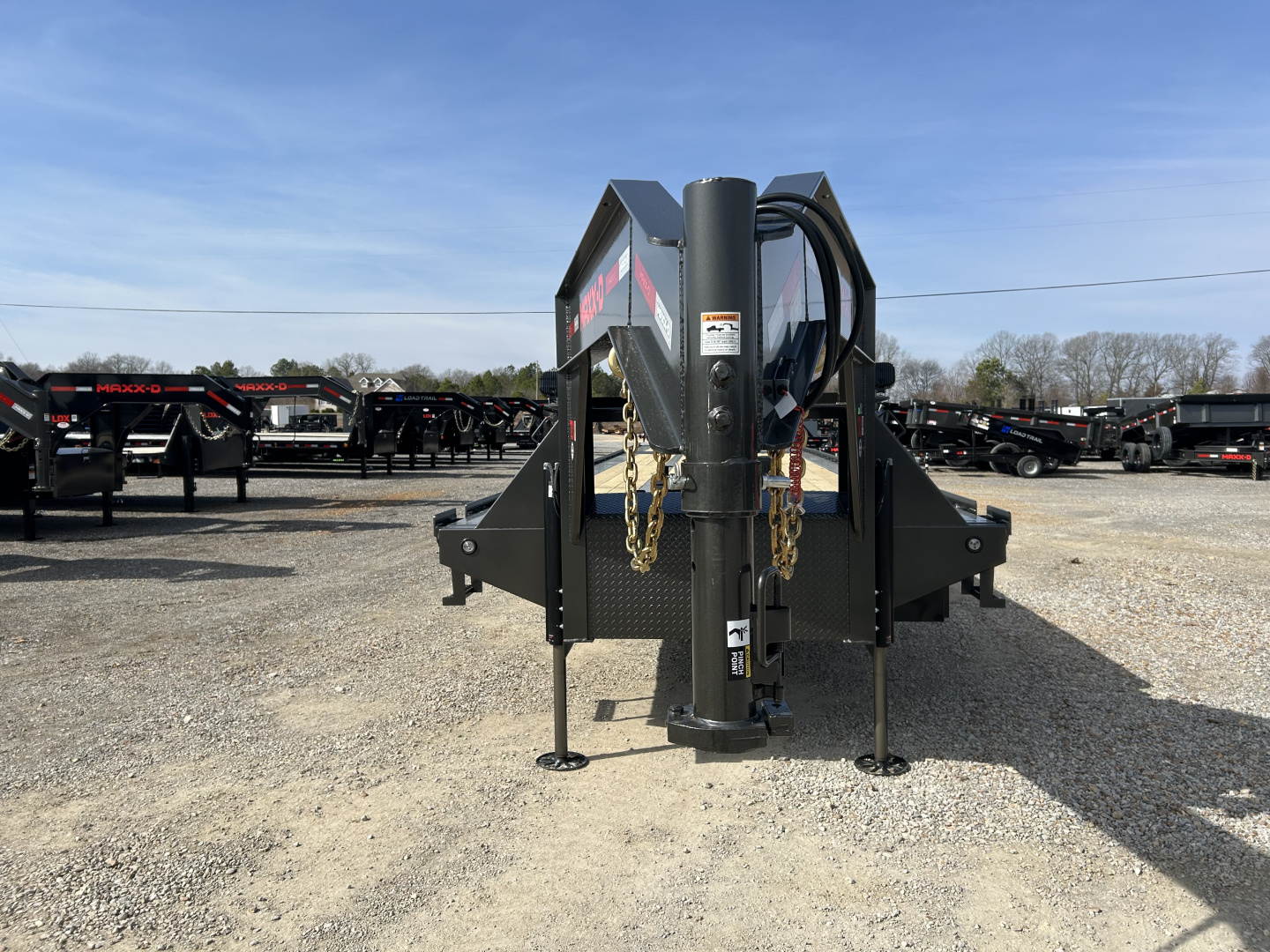 New 2026 MAXXD 102"X40' 30K Full Tilt Container Gooseneck Trailer