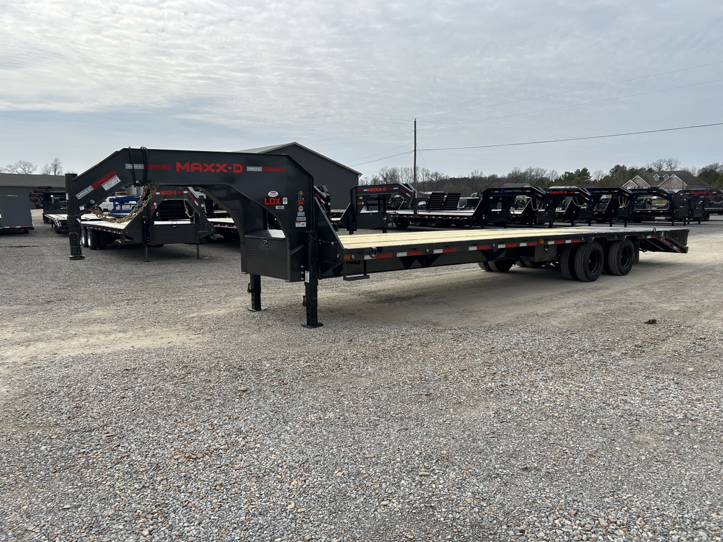 New 2026 MAXXD Gooseneck Flatbed Trailer | 102" x 32' 30K GVWR