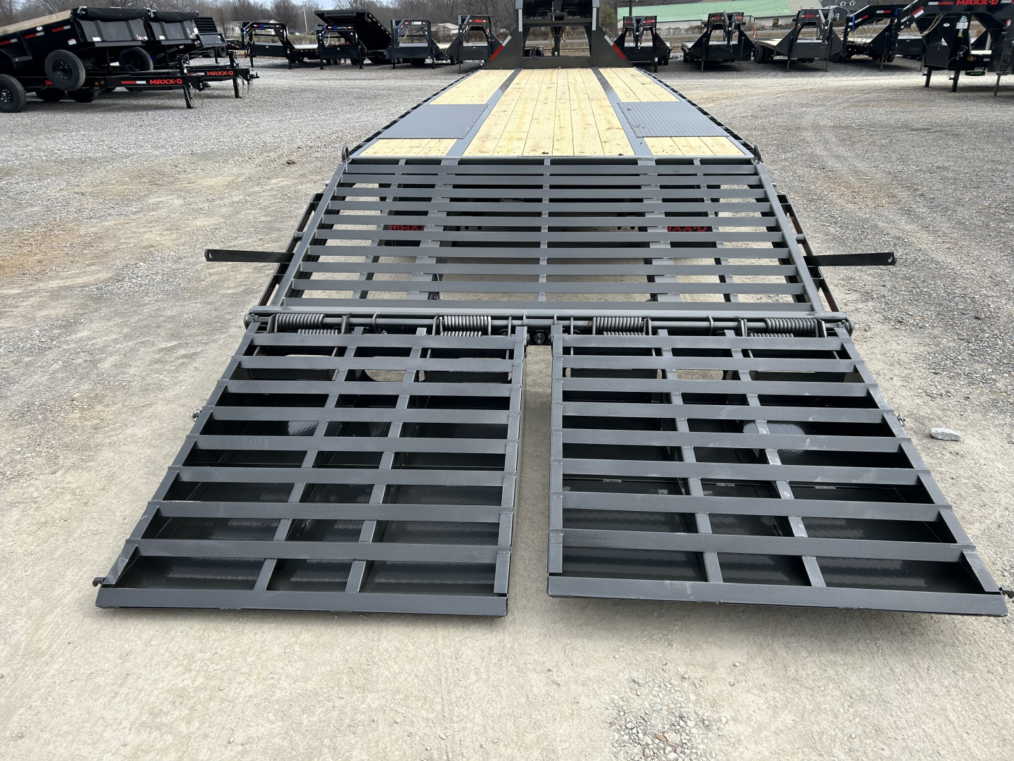 New 2026 MAXXD Gooseneck Flatbed Trailer | 102" x 32' 30K GVWR