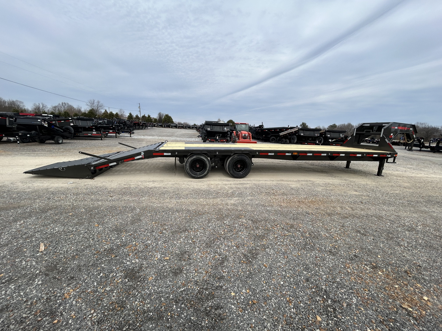 New 2026 MAXXD Gooseneck Flatbed Trailer | 102" x 32' 30K GVWR