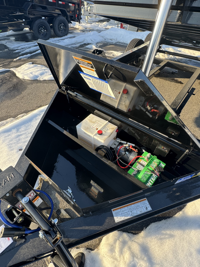 New 2026 Load Trail DL83X14 Dump Trailer 7 GA Floor/Telescopic/48" sides