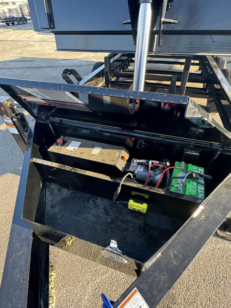 New 2026 Load Trail 83"X16' Triaxle Dump Trailer /Telescopic / Dual Jacks