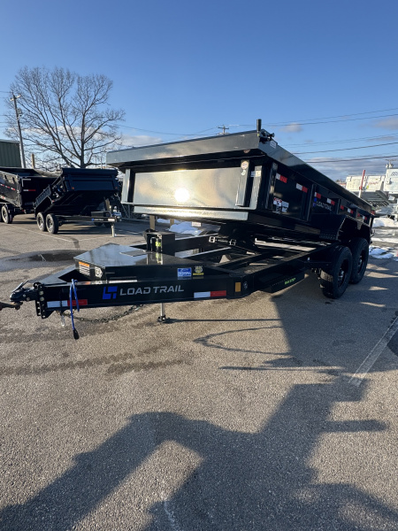 New 2026 Load Trail 83 X16' Triaxle Dump Trailer /Telescopic / Dual Jacks