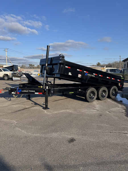 New 2026 Load Trail 83"X16' Triaxle Dump Trailer /Telescopic / Dual Jacks