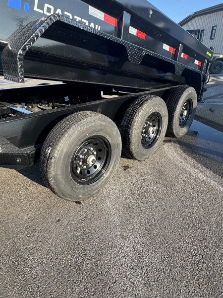 New 2026 Load Trail 83"X16' Triaxle Dump Trailer /Telescopic / Dual Jacks