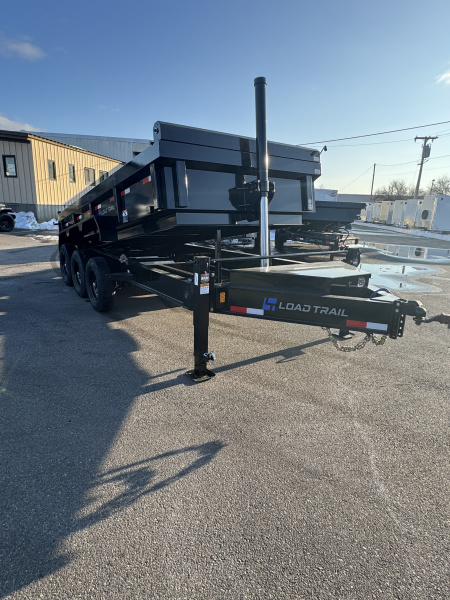 New 2026 Load Trail 83"X16' Triaxle Dump Trailer /Telescopic / Dual Jacks