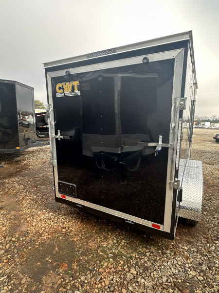 New 2026 Covered Wagon Trailers CW 6x12 blk Cargo / Enclosed Trailer