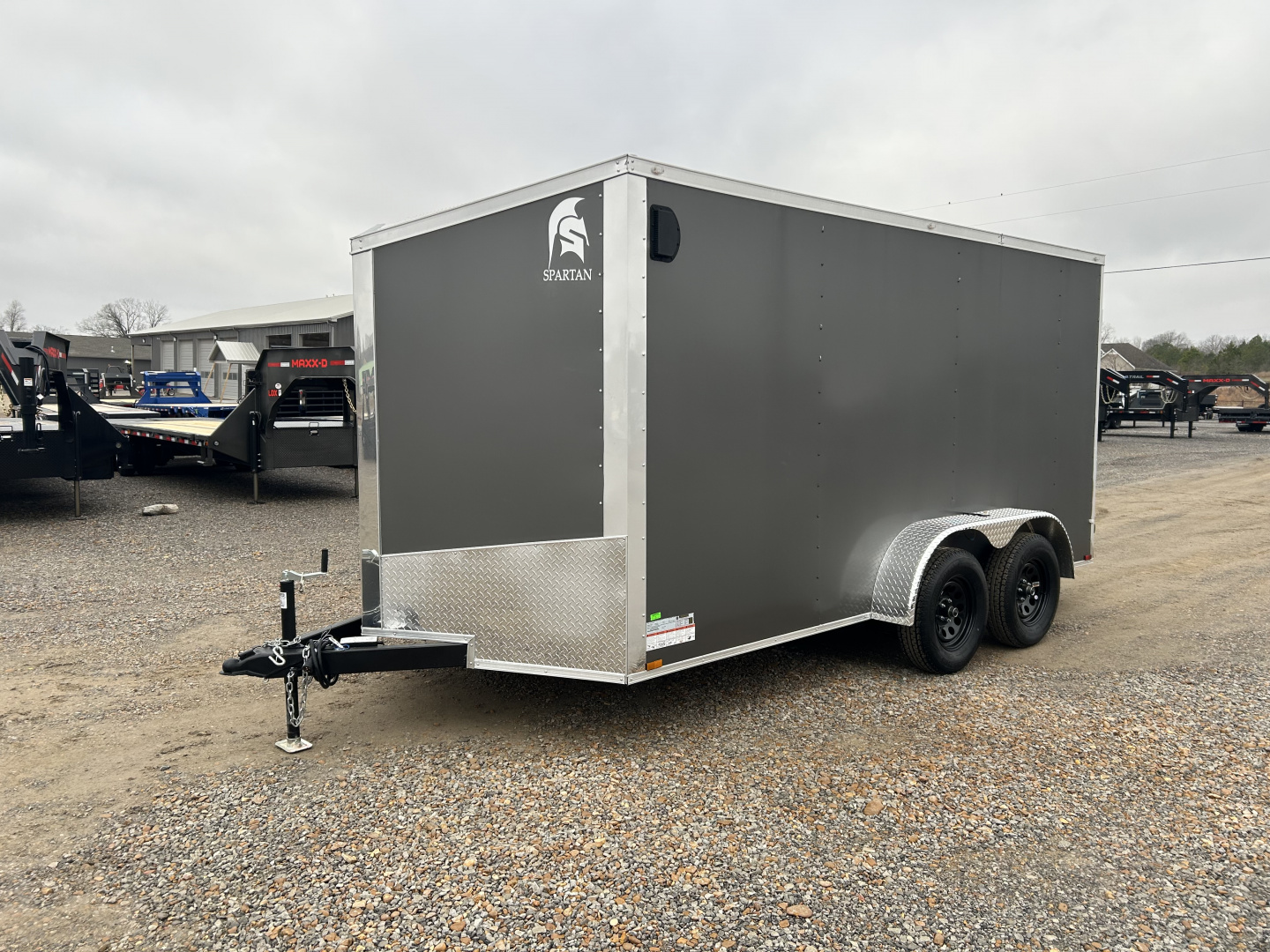 New 2026 Spartan 7'x14' 7k Enclosed Trailer
