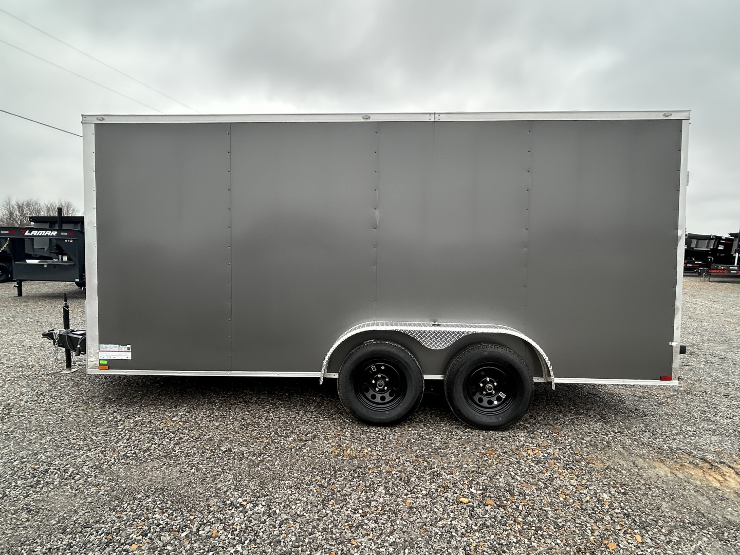 New 2026 Spartan 7'x16' 7k Enclosed Trailer