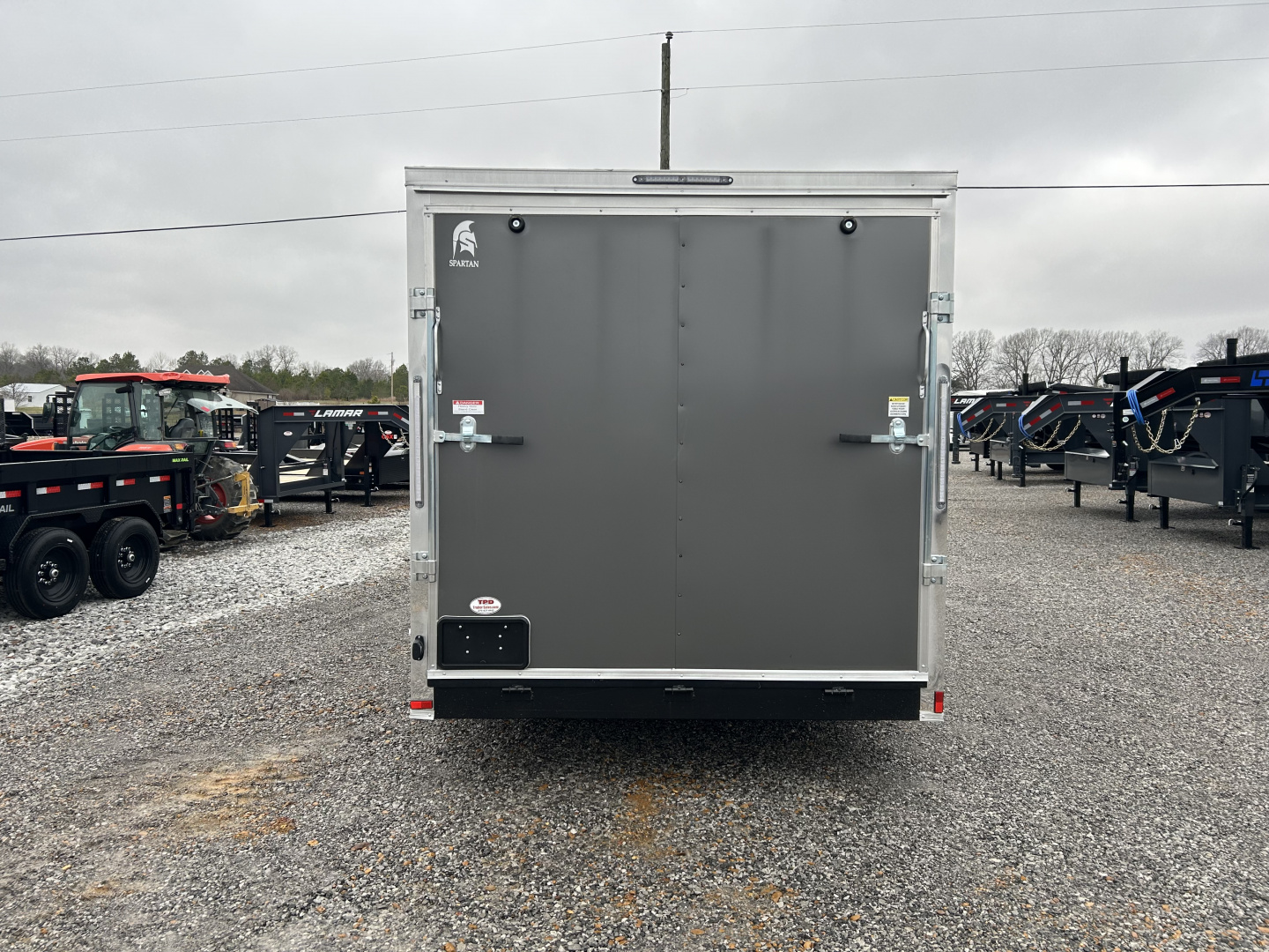 New 2026 Spartan 7'x16' 7k Enclosed Trailer