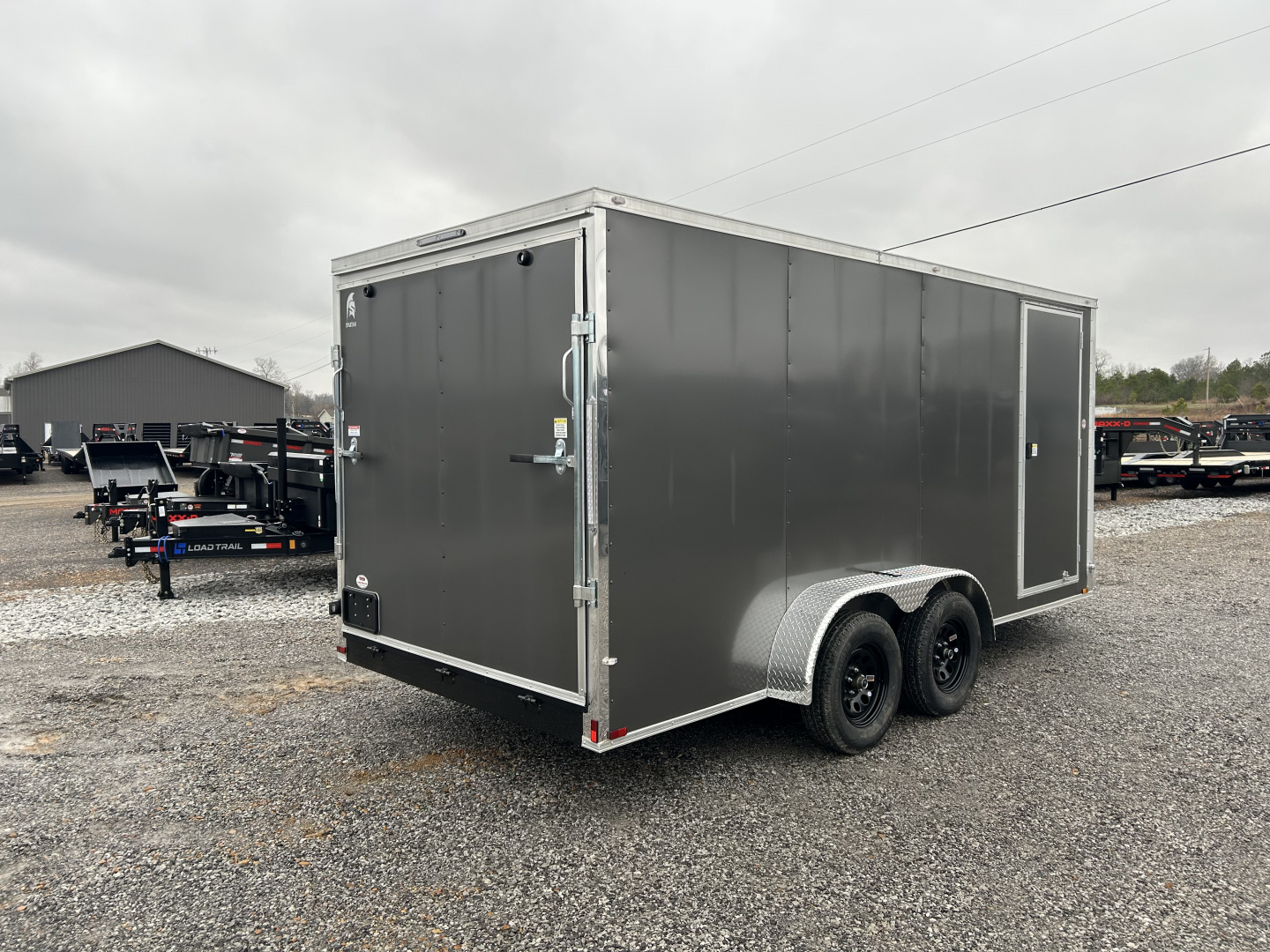 New 2026 Spartan 7'x16' 7k Enclosed Trailer
