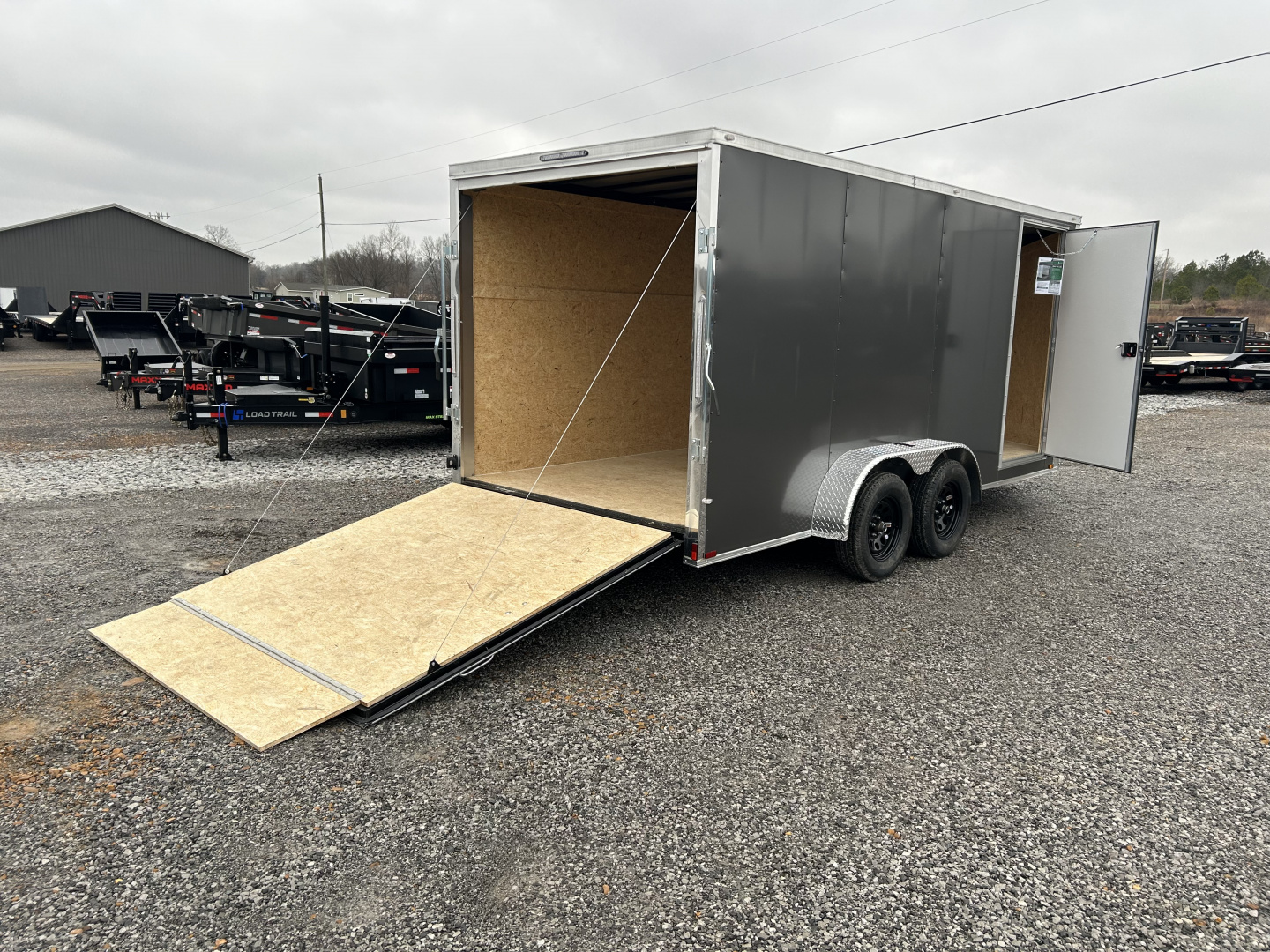 New 2026 Spartan 7'x16' 7k Enclosed Trailer