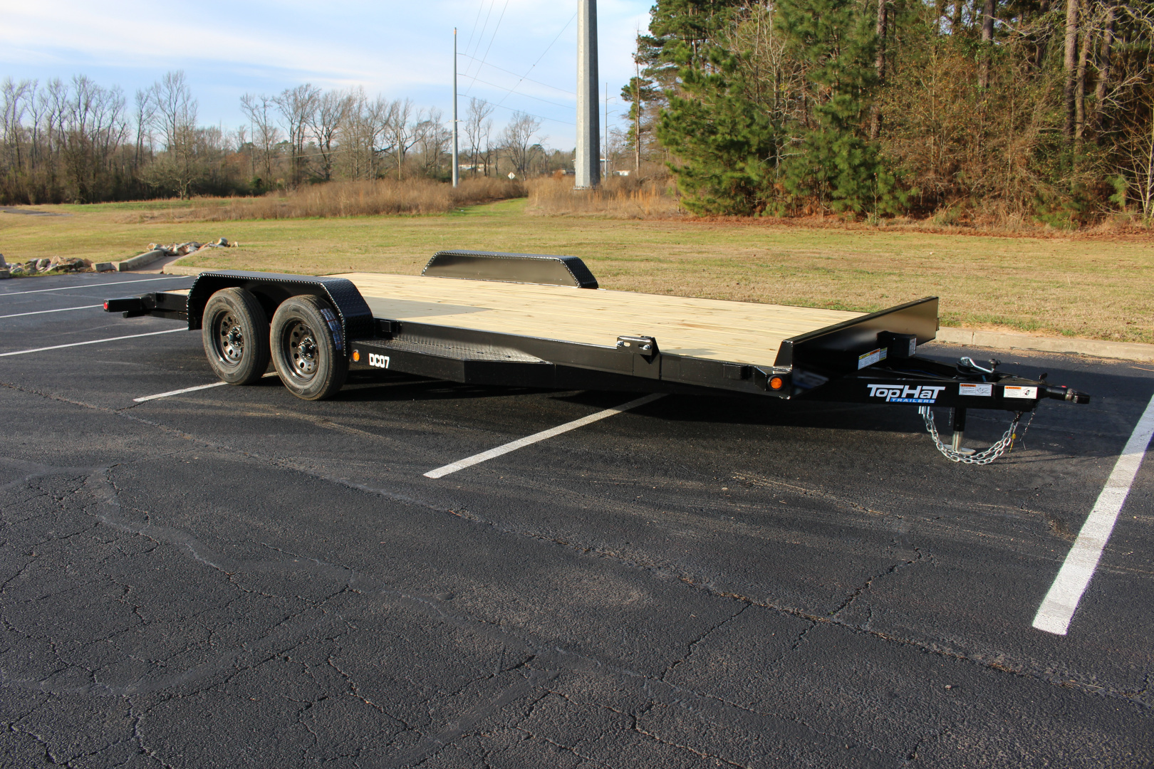 New 2026 Top Hat DC-07 20'x83" DELUXE CAR HAULER TRAILER